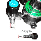Argon Regulator CO2 Mig Tig Flowmeter Gas Welding Gauge - GENSSI Tools