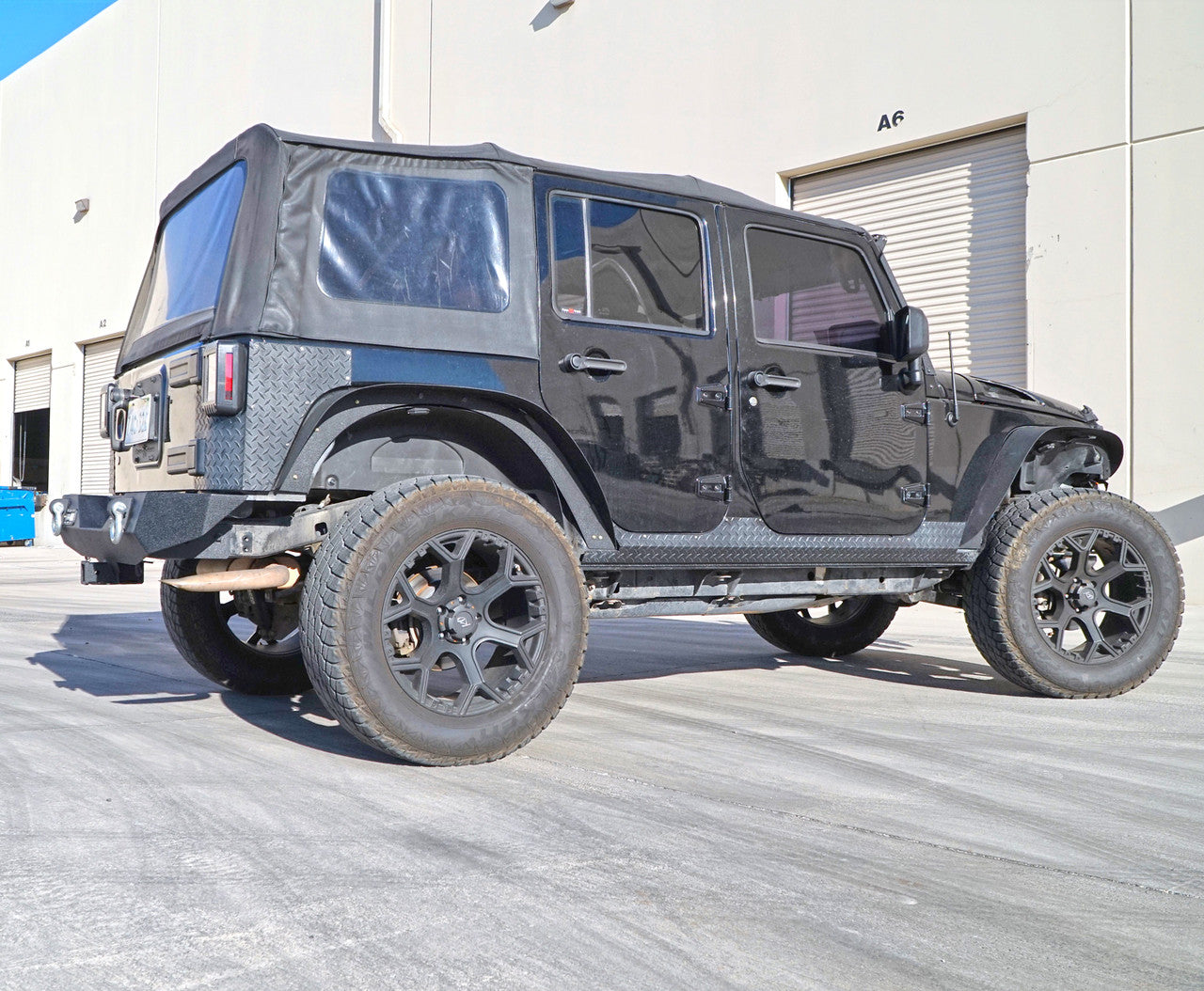 Steel Flat Top Metal Fenders for Wrangler JK 2007-2018 Exterior Part