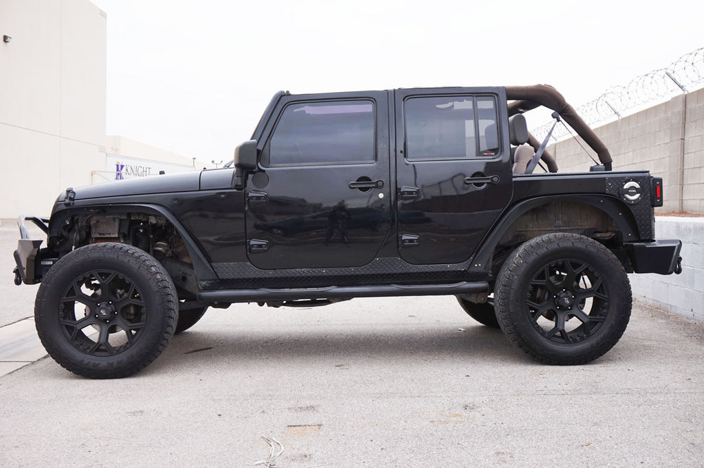 Steel Flat Top Metal Fenders for Wrangler JK 2007-2018 Exterior Part