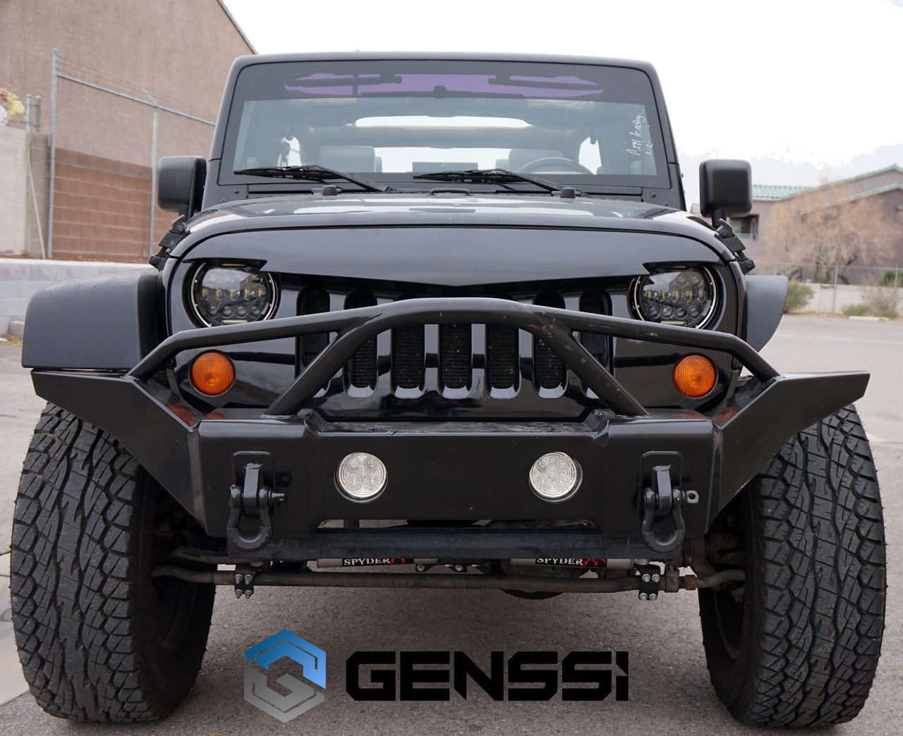 Steel Flat Top Metal Fenders for Wrangler JK 2007-2018 Exterior Part