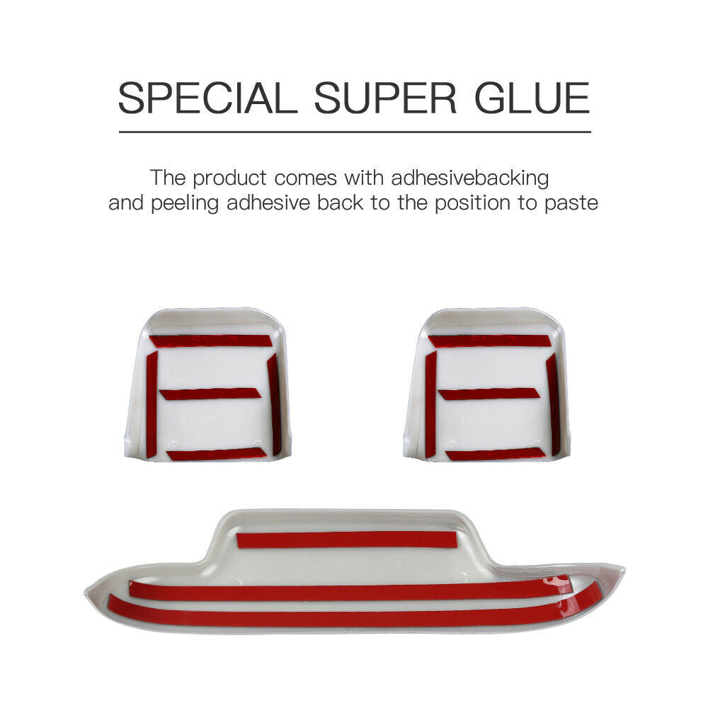 Tail light Frame Cover For Jeep Wrangler JL JLU 2018-2023 Silver Lighting