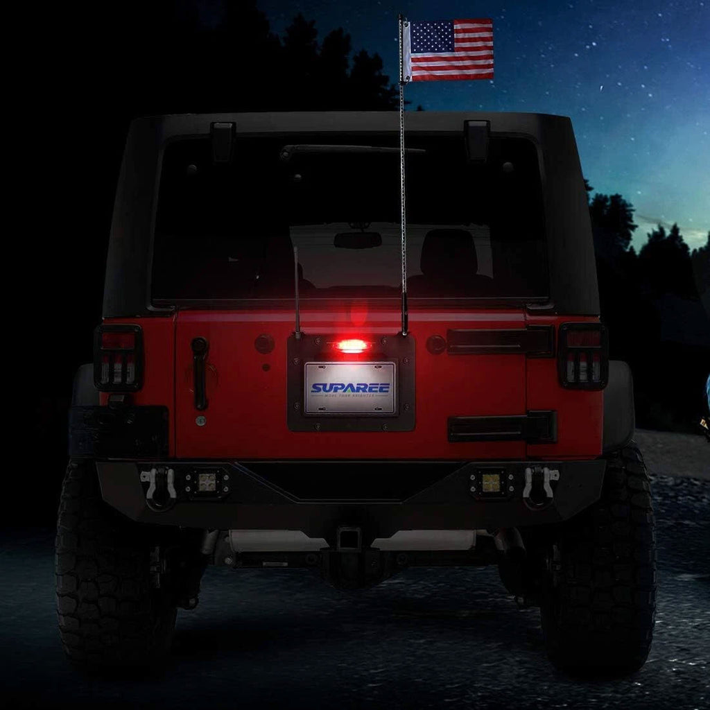Steel Vented Tire Carrier Delete Kit Cover for Wrangler 2007-2018 Exterior Par