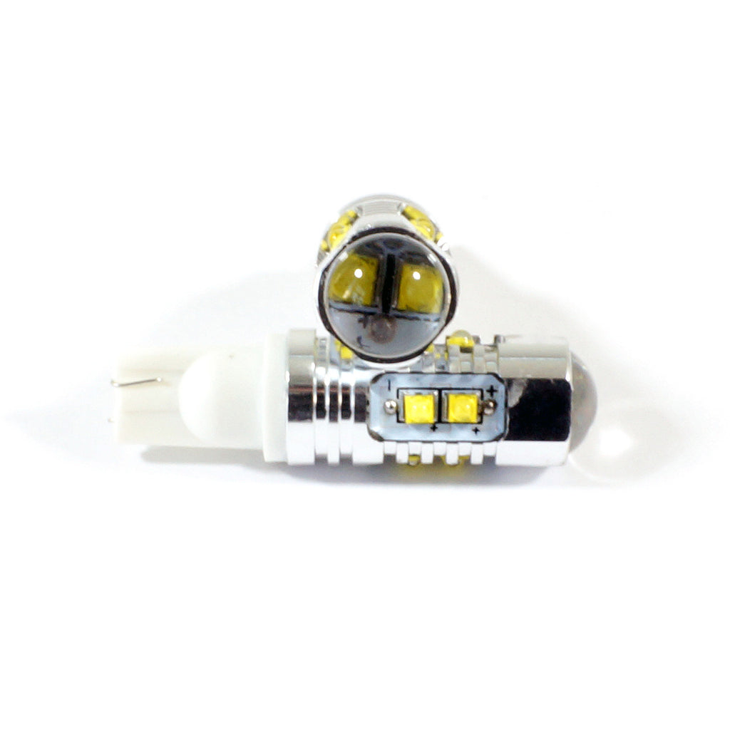 194 168 W5W T10 LED Bulbs 50W Projector (2 Pack) Lighting