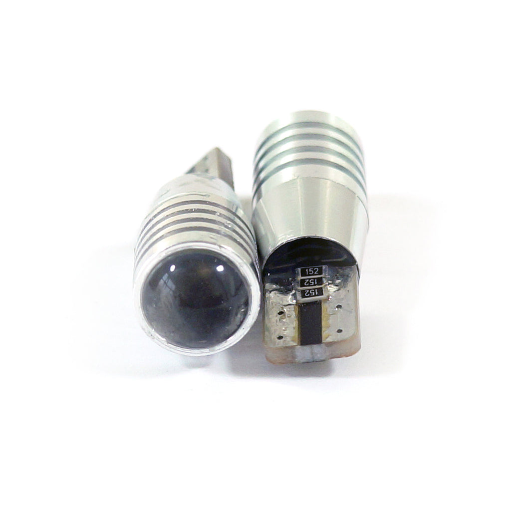 194 168 W5W T10 LED Bulbs 5W Projector (2 Pack) Lighting