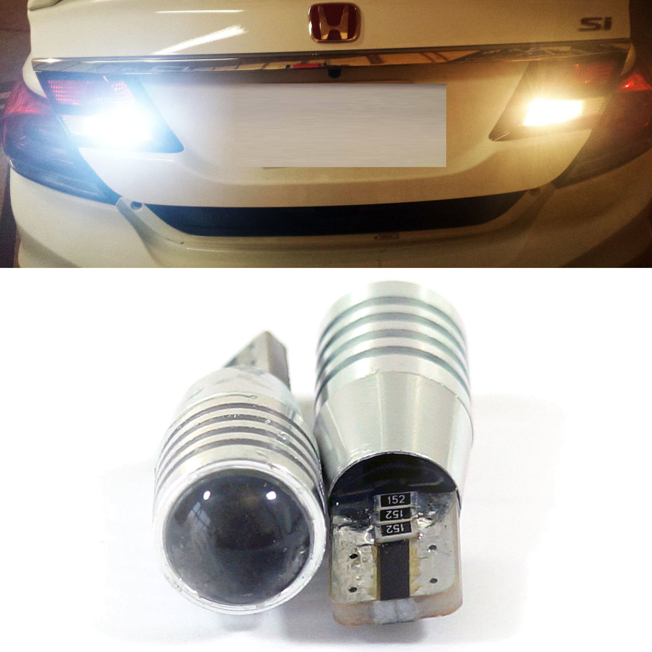 194 168 W5W T10 LED Bulbs 5W Projector (2 Pack) Lighting