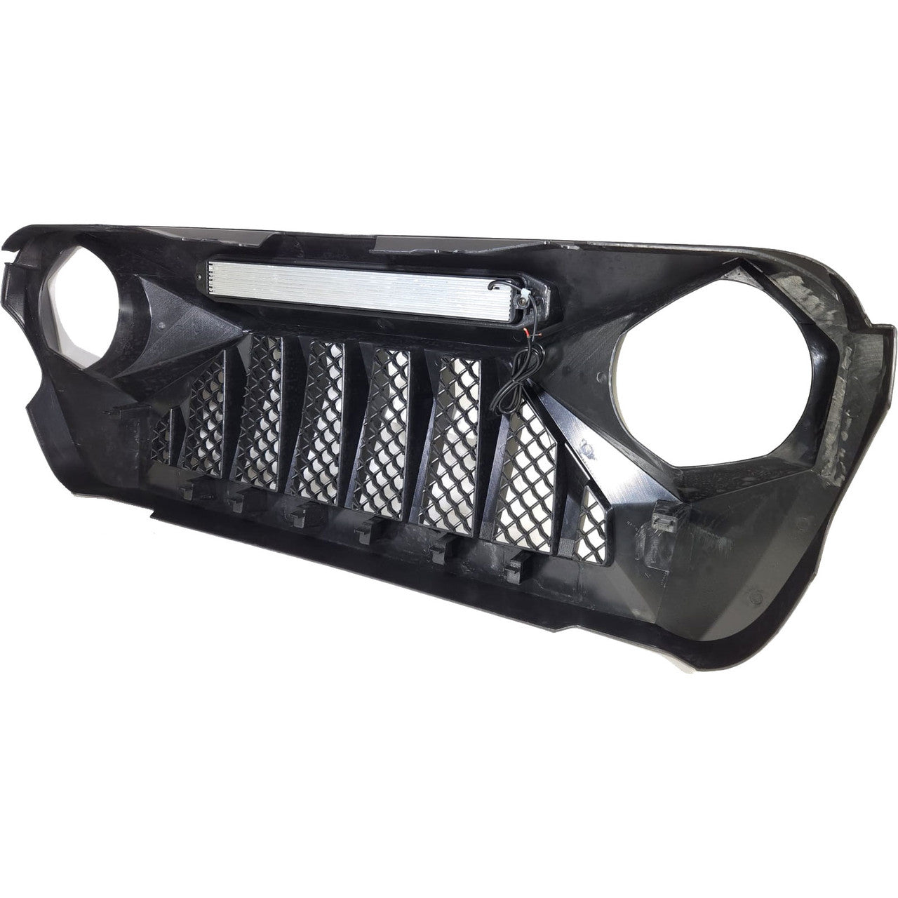 Light Bar LED Grille Grille for Jeep Wrangler JL & Gladiator 2018-2023 Grille