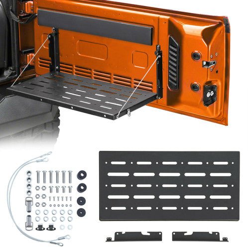 Heavy Duty Tail Gate Table For Jeep Wrangler JK (2007 - 2017) 2/4 DR - GENSSI Exterior Part