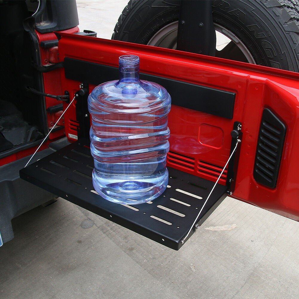 Heavy Duty Tail Gate Table For Jeep Wrangler JK (2007 - 2017) 2/4 DR - GENSSI Exterior Part
