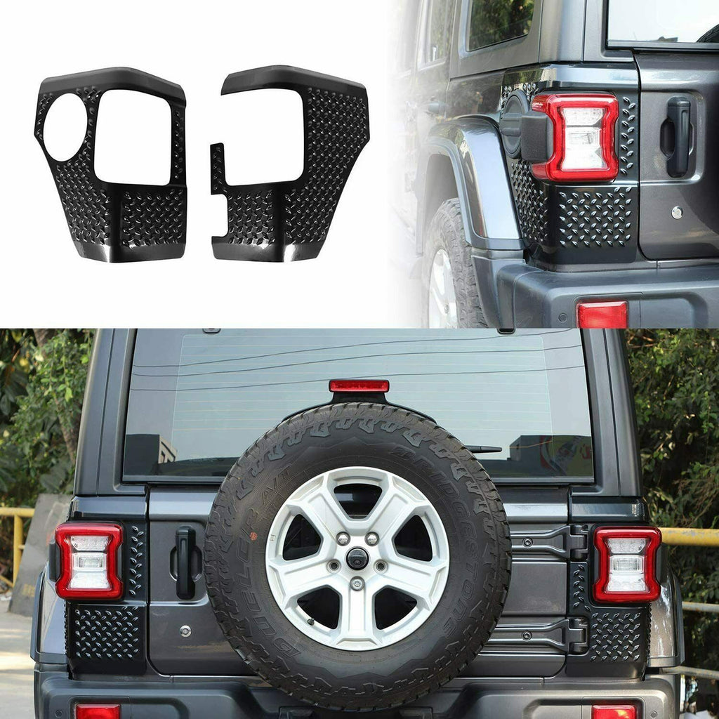 Tail Light Cover Body Armor Rear Corner Guards For Jeep Wrangler JL 2018-2023 Lighting