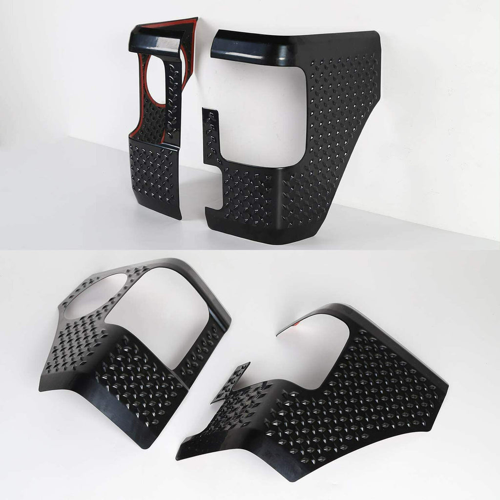 Tail Light Cover Body Armor Rear Corner Guards For Jeep Wrangler JL 2018-2023 Lighting