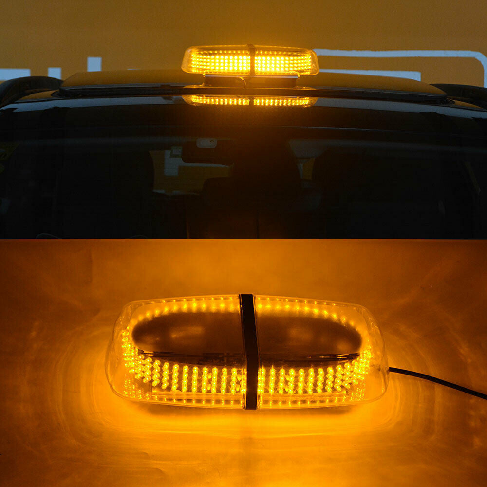 Amber 240 LED Emergency Strobe Light Warning Flash Lamp Lighting