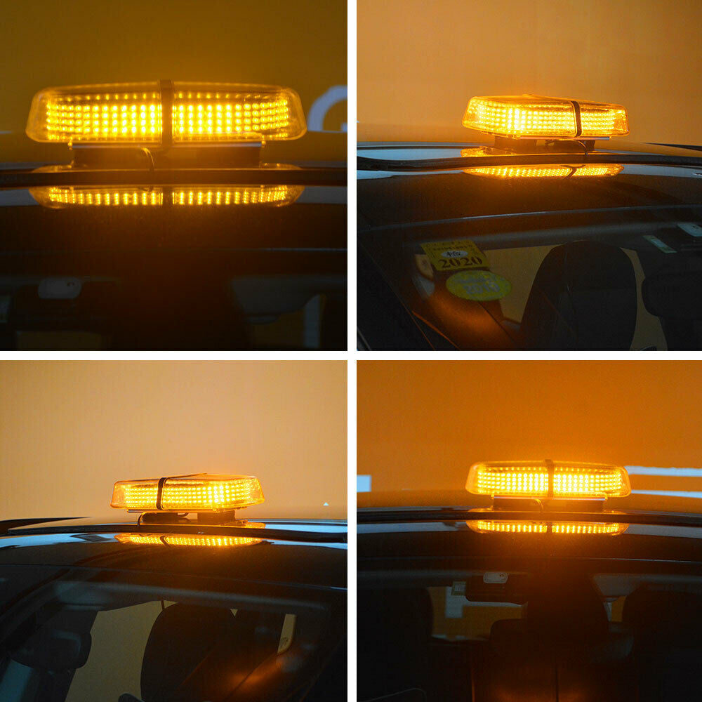 Amber 240 LED Emergency Strobe Light Warning Flash Lamp Lighting