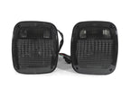 Black Smoked Tail Lights Turn Signals Combo for Wrangler TJ 1997 - 2006 - GENSSI Lighting
