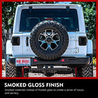 Tail Lights Smoked Lens W/Reverse Turn Signal Lights for Jeep Wrangler JL 2018 - 2023 - GENSSI Lighting