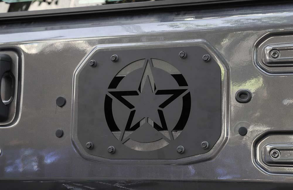 Tailgate Exhaust Vent Cover for Jeep Wrangler JL 2018-2023 Lighting