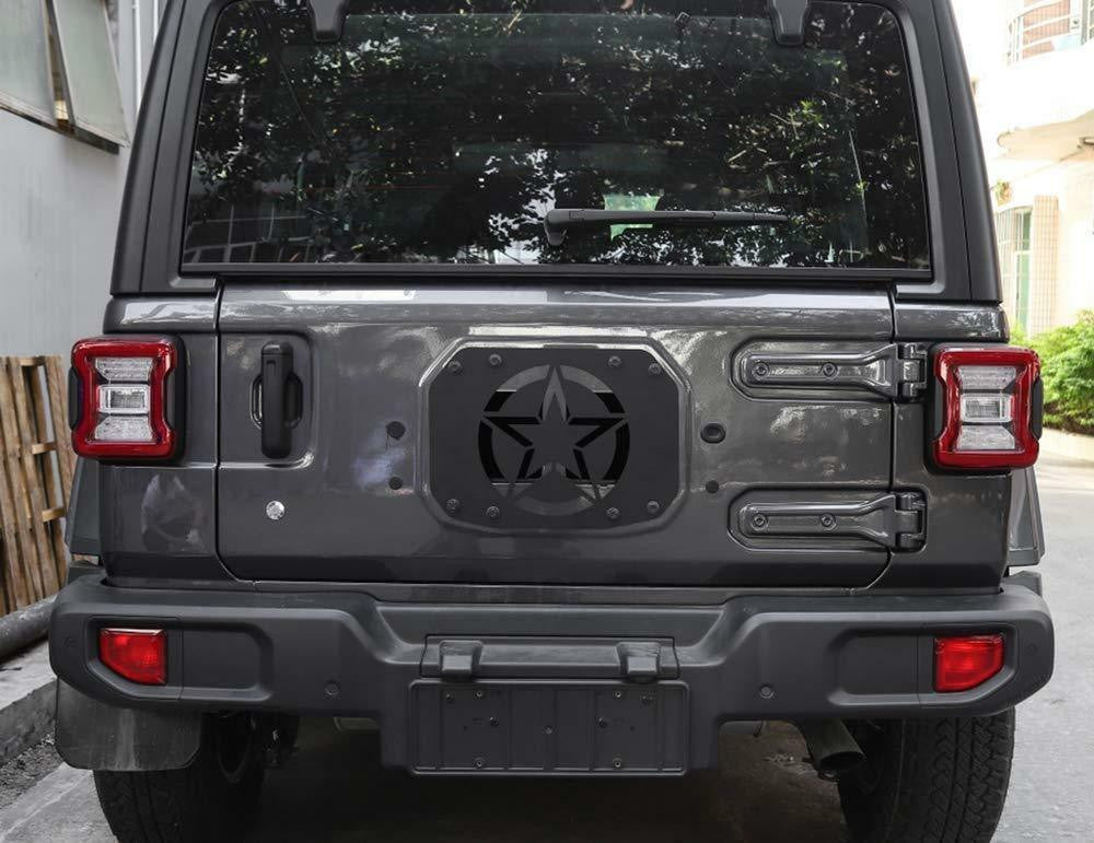 Tailgate Exhaust Vent Cover for Jeep Wrangler JL 2018-2023 Lighting