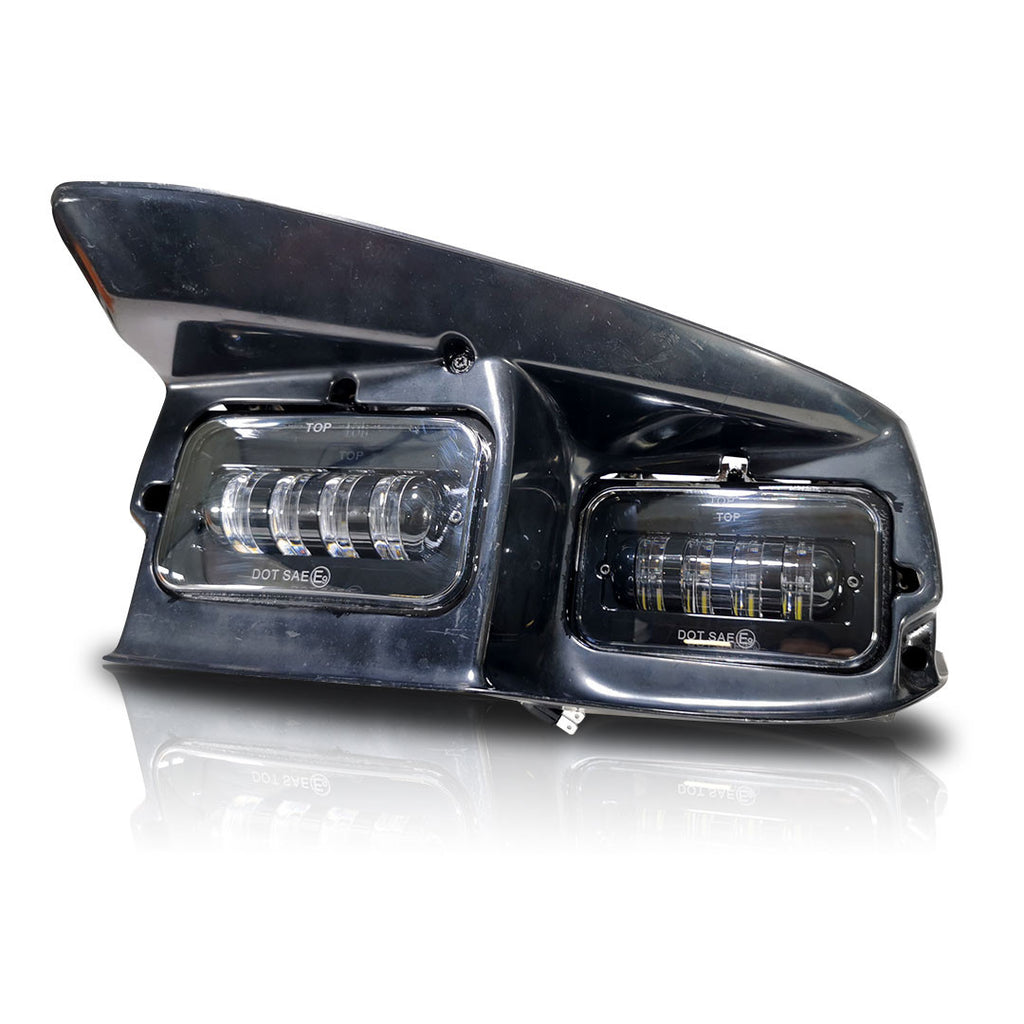 Sealed Beam LED Replacement Headlights for GMC C1500 2500 3500 Trucks (2 Pack) Lighting