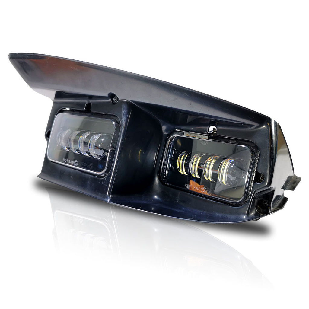 Sealed Beam LED Replacement Headlights for GMC C1500 2500 3500 Trucks (2 Pack) Lighting