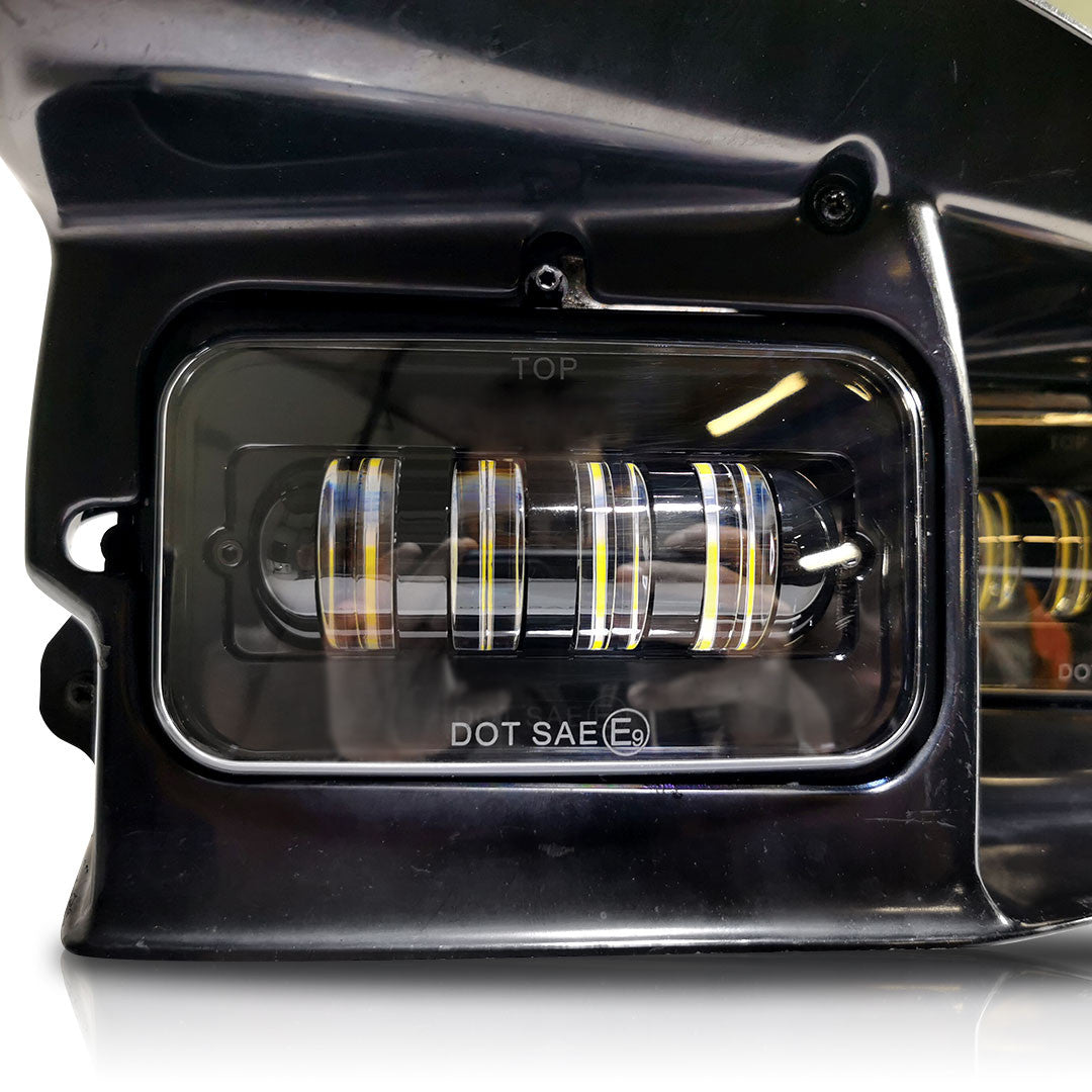 H4701 H4703 Sealed Beam LED Replacement Headlights (2 Pack) Lighting