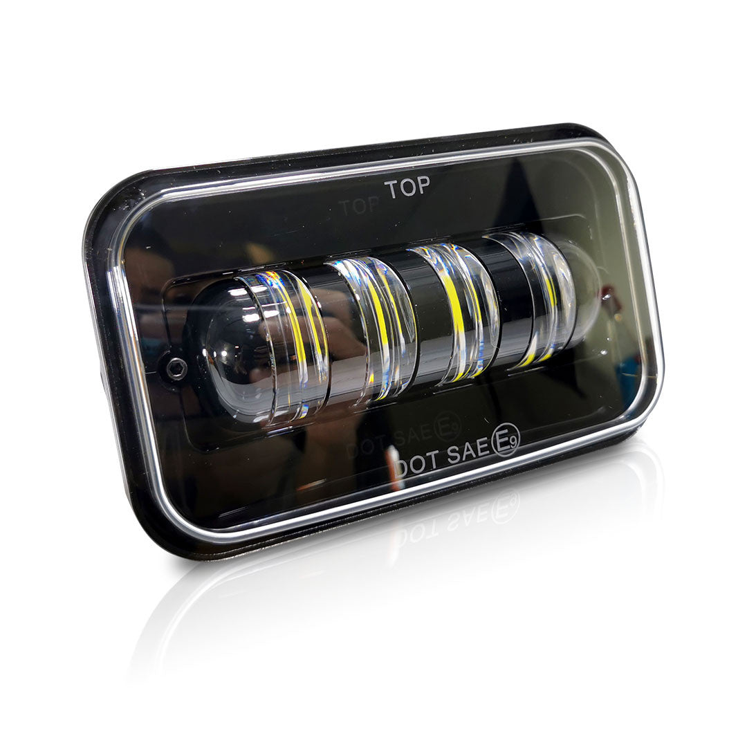 H4701 H4703 Sealed Beam LED Replacement Headlights (2 Pack) Lighting