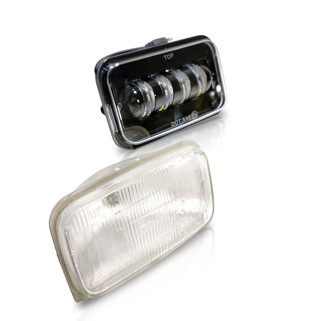 H4701 H4703 Sealed Beam LED Replacement Headlights (2 Pack) Lighting