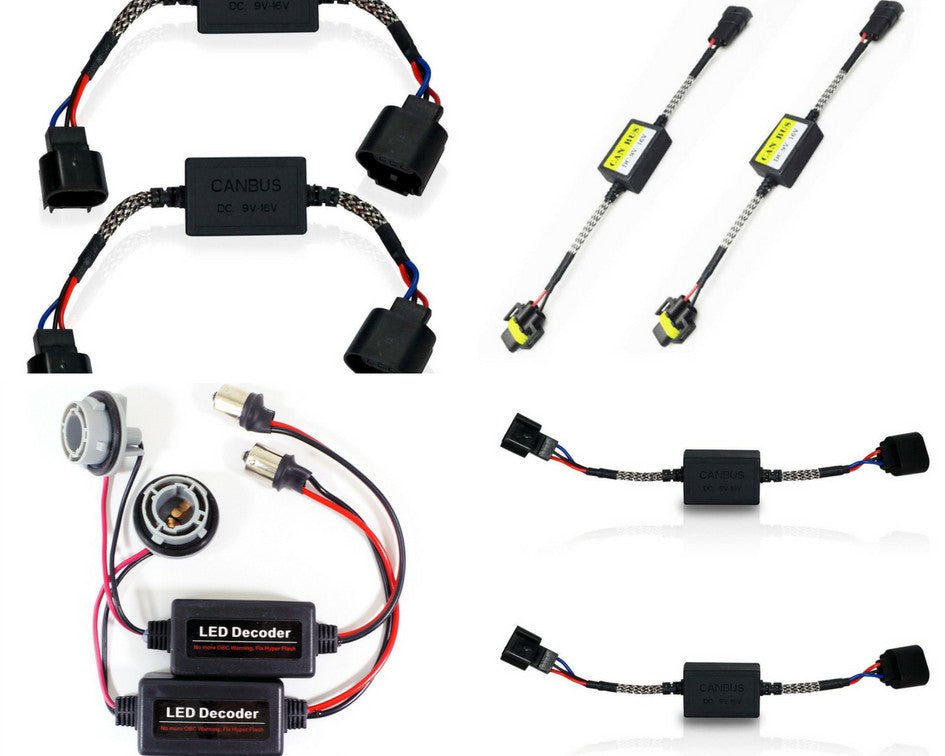 LED Canceller Capacitor Modules CANBUS for 1156 H11 H9 H8 H11 H13 H16 9005/9006 9008 - GENSSI Electrical