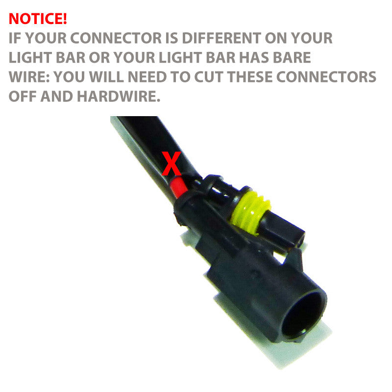 Wire Harness Relay with Switch for LED Lighting Dual Output Electrical