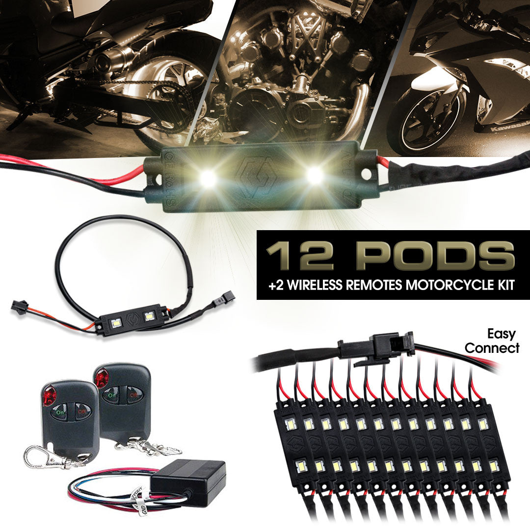 Xtreme LED Rock Lights 4 Piece Set Lighting