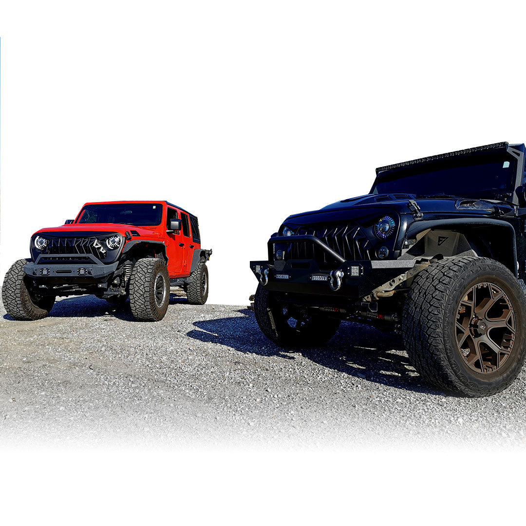 Warrior Xtreme Grille for Wrangler JK 2007-2018 Grille