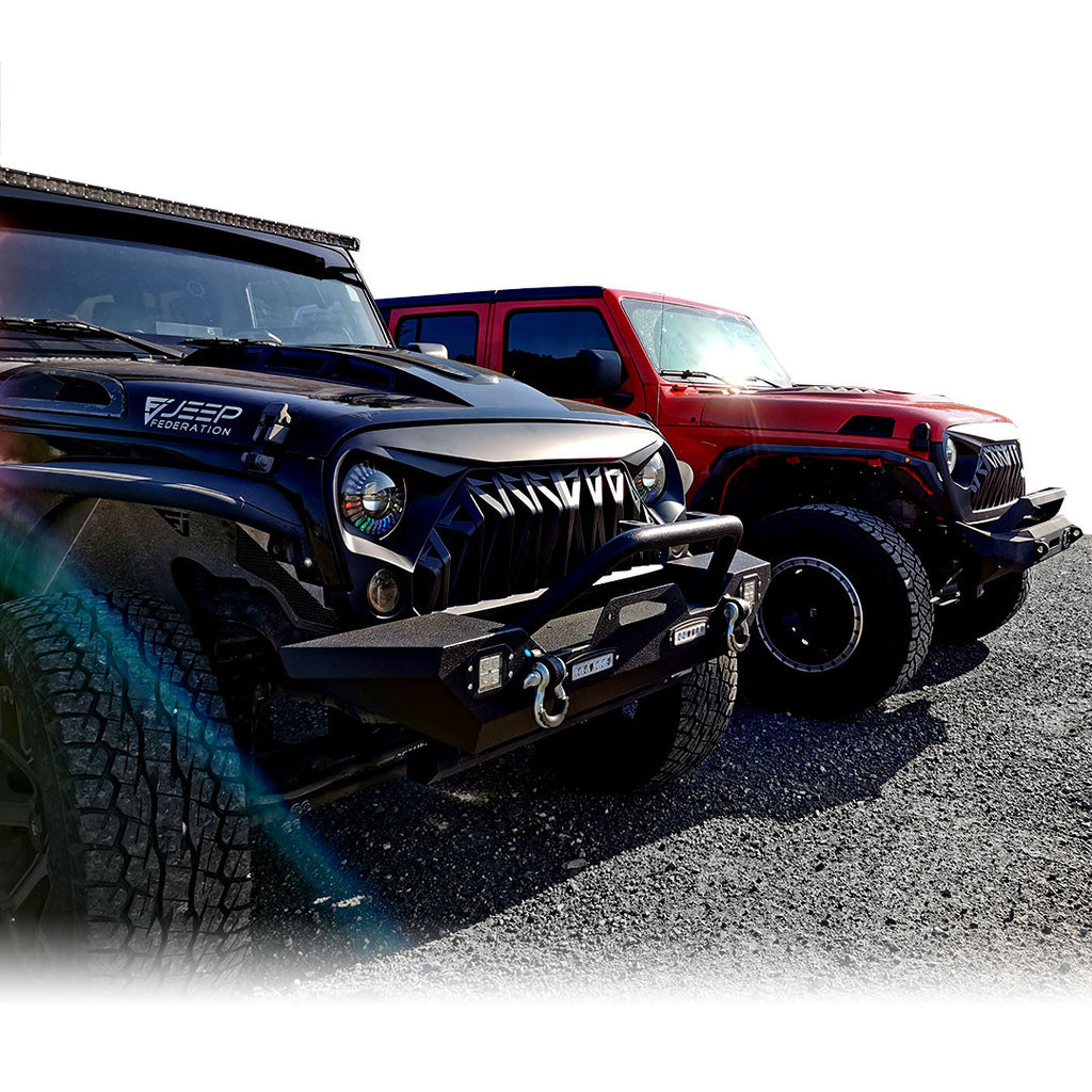 Warrior Xtreme Grille for Wrangler JK 2007-2018 Grille
