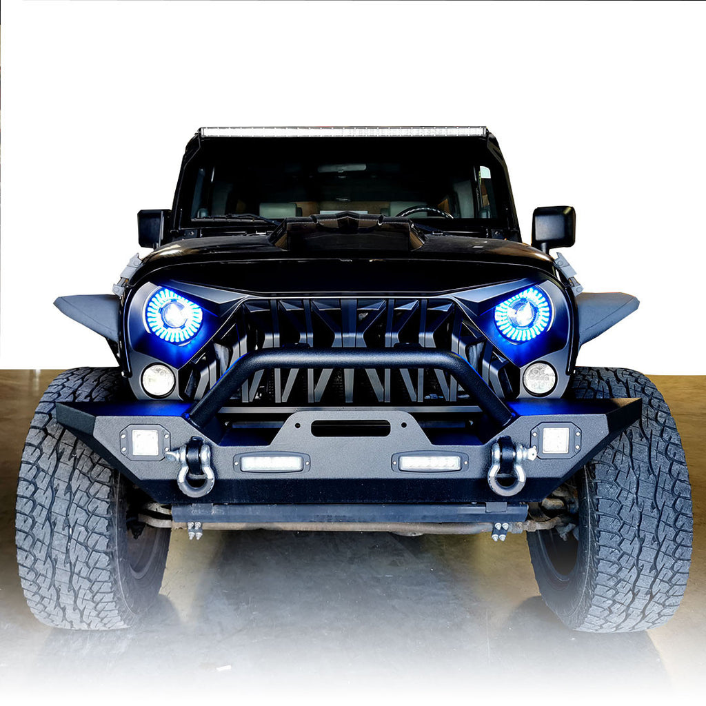 Warrior Xtreme Grille for Wrangler JK 2007-2018 Grille