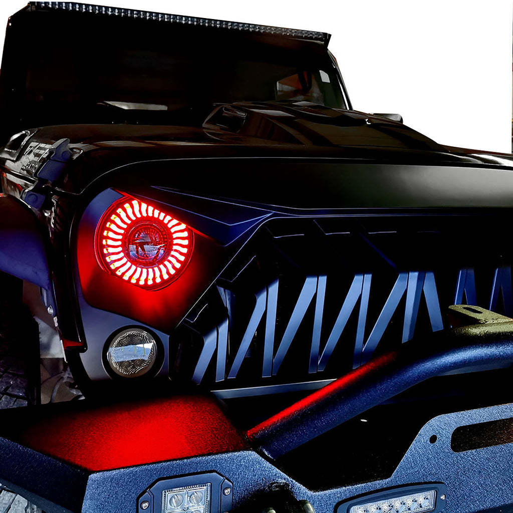 Warrior Xtreme Grille for Wrangler JK 2007-2018 Grille