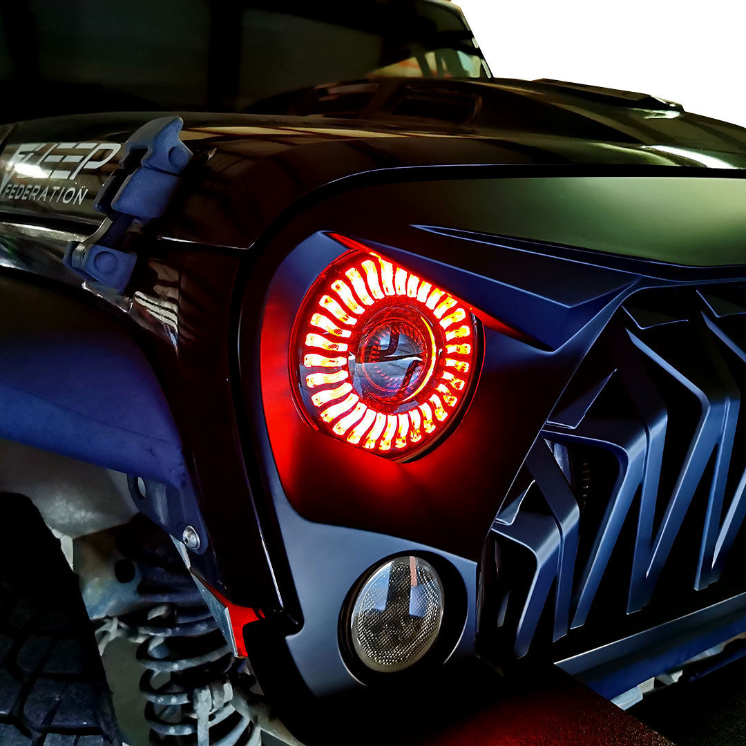 Warrior Xtreme Grille for Wrangler JK 2007-2018 Grille