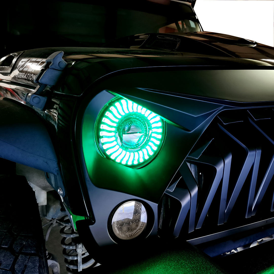 Warrior Xtreme Grille for Wrangler JK 2007-2018 Grille