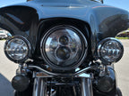 7 Inch Projector Chrome LED Motorcycle Headlight - GENSSI Lighting