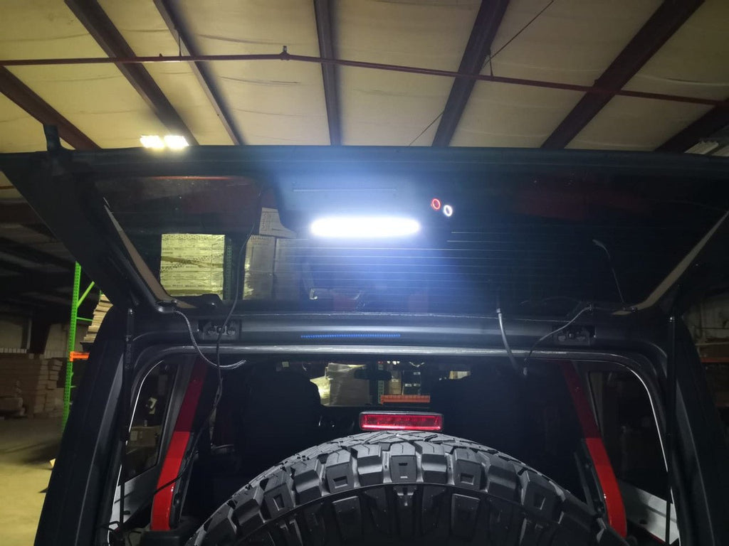 Cargo Light White and Flashing Amber Warning for Jeep Wrangler JL JLU 2018+ - GENSSI Lighting