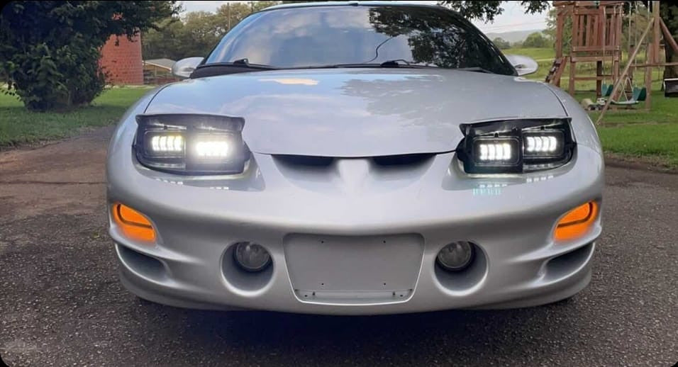 Sealed Beam LED Replacement Headlights for GMC C1500 2500 3500 Trucks (2 Pack) Lighting