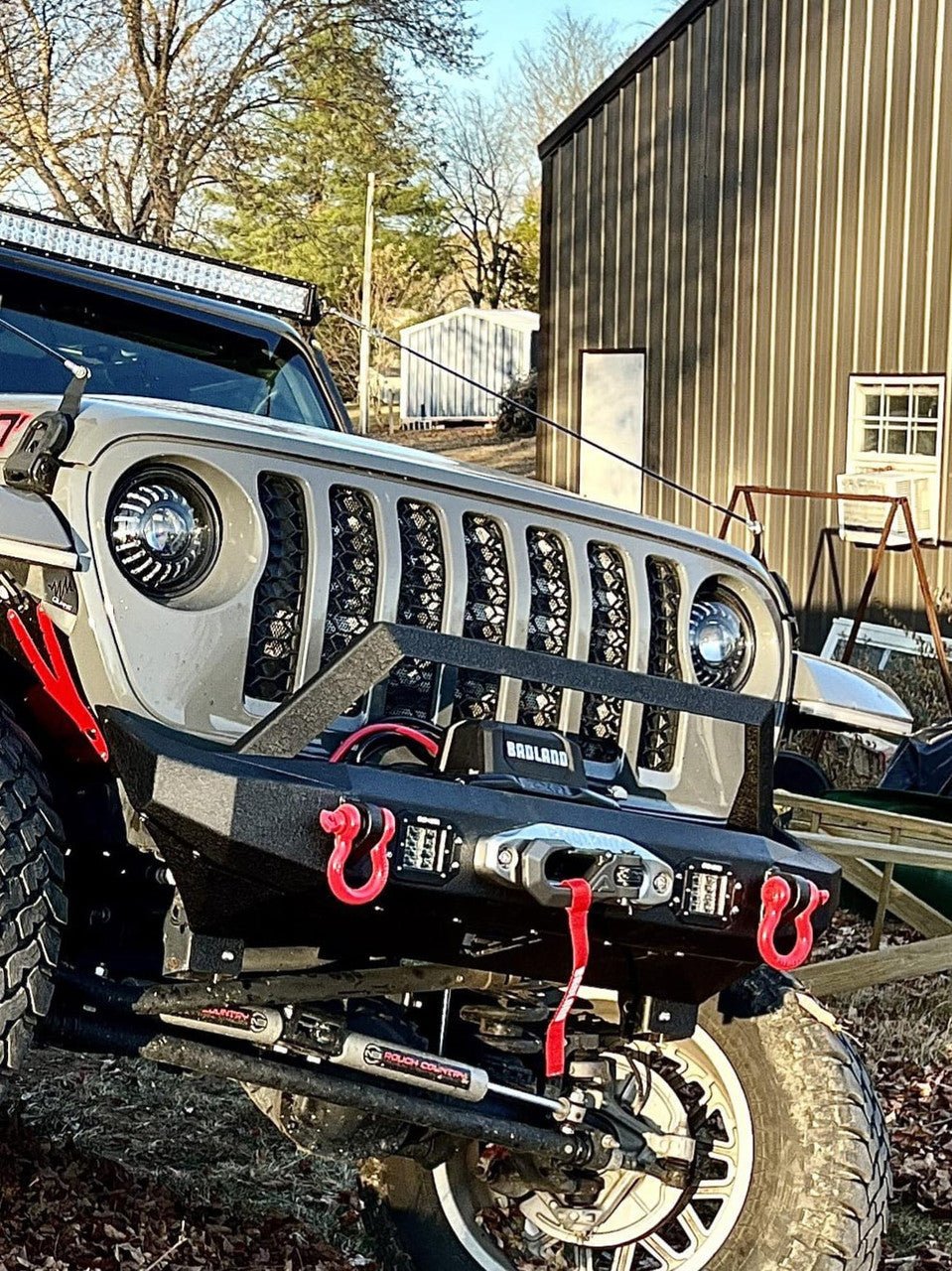 Front Bumper for Jeep Wrangler JL JLU Gladiator 2018+ - GENSSI Bumper