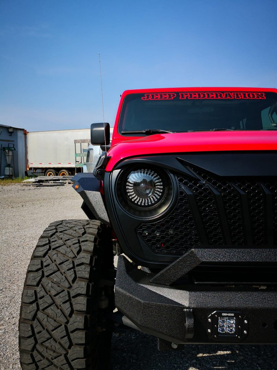 Front Bumper for Jeep Wrangler JL JLU Gladiator 2018+ - GENSSI Bumper