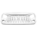 White Shark Grille For Wrangler JK 2007-2018 Unlimited Glossy Default Title Grille