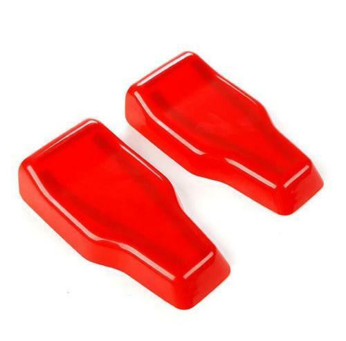 Rear Window Liftgate Glass Hinge Cover Trim For Jeep Wrangler JL 2018-2023 Red Exterior Part