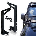 Light Bar Bracket 50 Inch Straight with Pod Mounts for Jeep Wrangler JK JKU 2007 - 2018 - GENSSI Exterior Part
