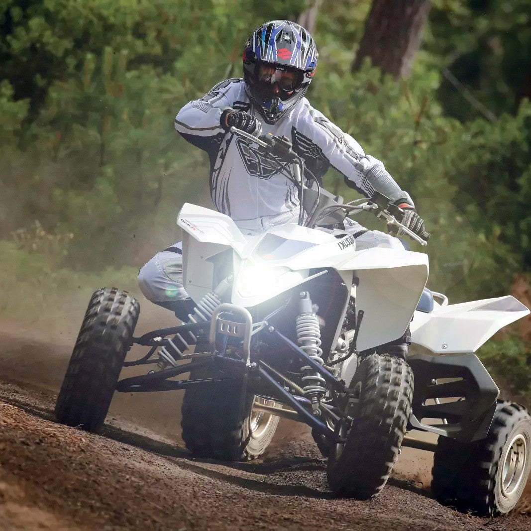 LED Replacement Bulbs Headlight Compatible with Suzuki QuadSport QuadRacer LT-R450 LT-Z400 LT-Z250 09471-12217 Lighting