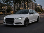 2012-2015 Audi A6 / S6 with chrome HID headlights installed