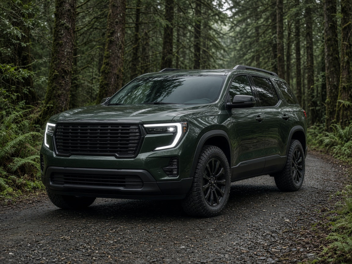 2024-2026 GMC Acadia AT4 / Elevation with LED headlights installed