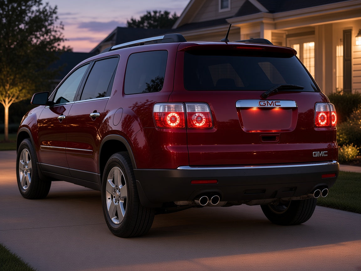 GMC Acadia (2007-2012) with halogen inner tail lights installed