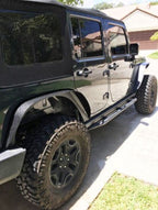 Steel Flat Top Metal Fenders for Wrangler JK 2007 - 2018 - GENSSI Exterior Part