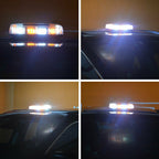 White Amber 36 LED Emergency Strobe Light Flash Beacon Lamp - GENSSI Lighting