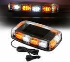 White Amber 36 LED Emergency Strobe Light Flash Beacon Lamp - GENSSI Lighting