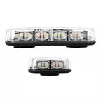 White Amber 36 LED Emergency Strobe Light Flash Beacon Lamp - GENSSI Lighting